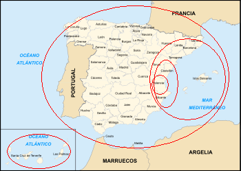 Provincias de España.